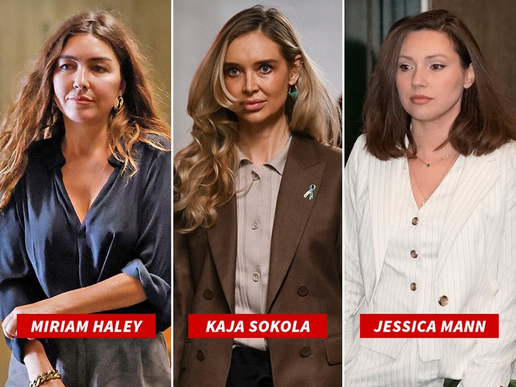 Miriam Haley, Kaja Sokola Jessica Mann harvey weinstein trial sub split swipe