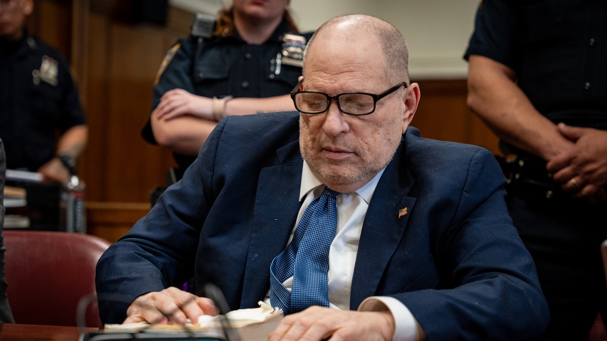 Harvey Weinstein appears in court for the second day of jury selection
