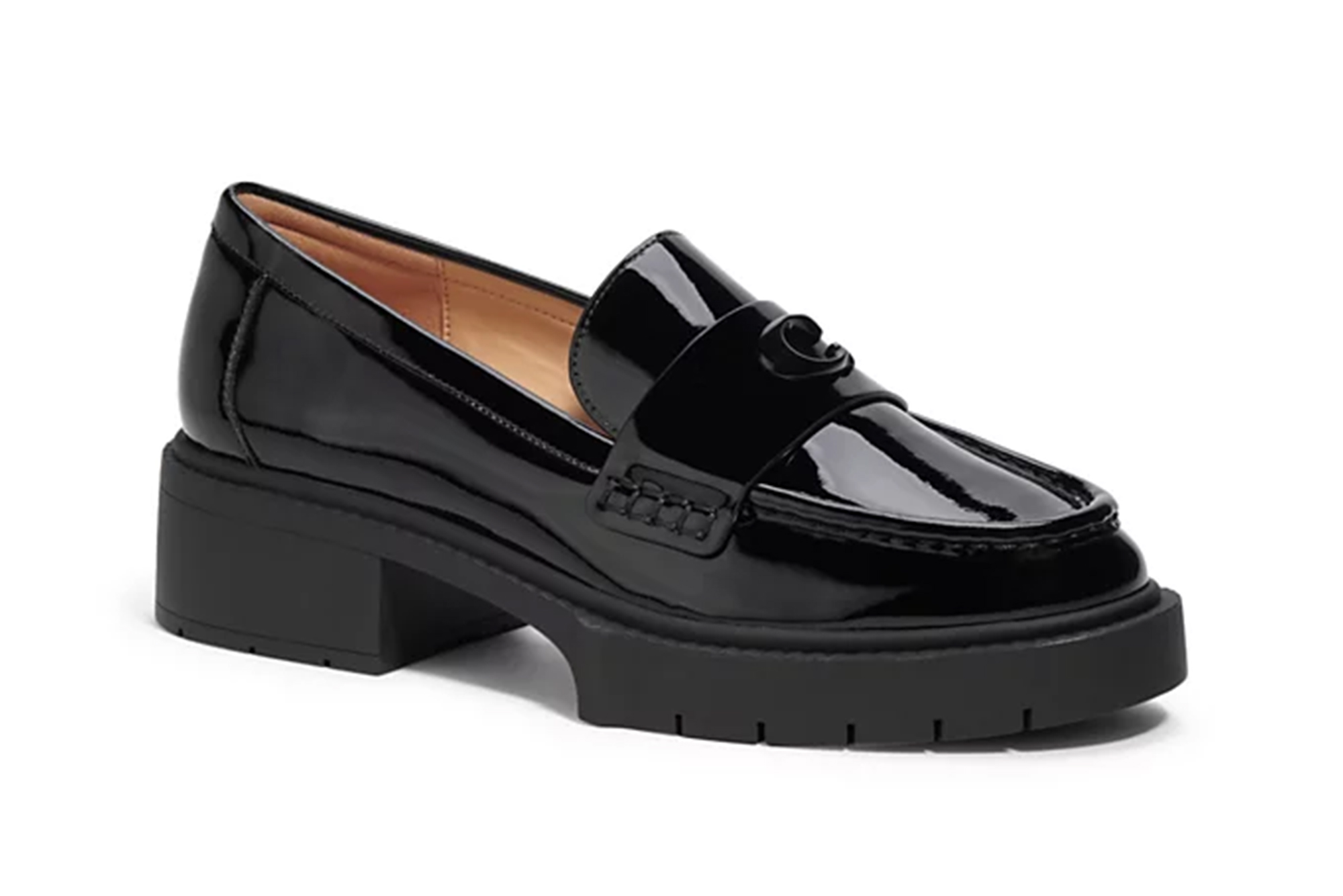 Coach Leah Patent Loafers