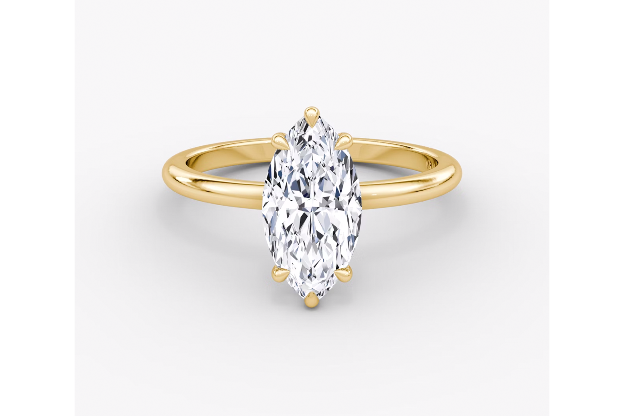 VRAI Signature Marquise Engagement Ring