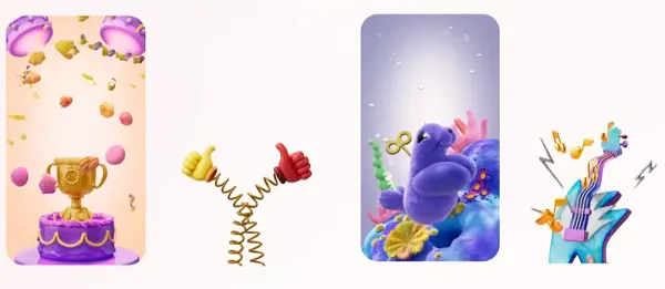 YouTube Live Animated Gifts