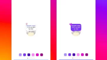 Instagram Adds Colored Backgrounds and Emojis to Notes