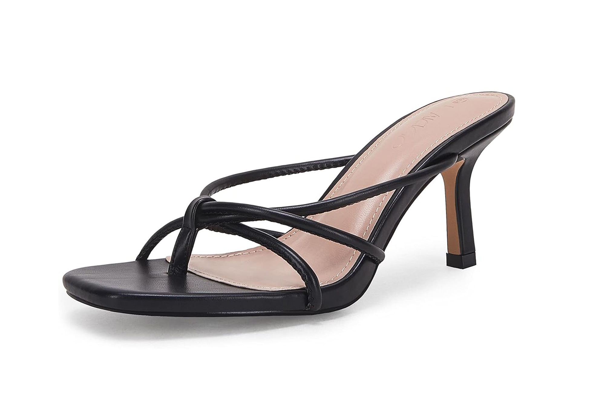 A black mule heel