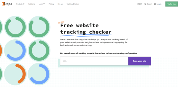 Stape launches website tracking checker