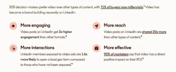 LinkedIn video engagement guide
