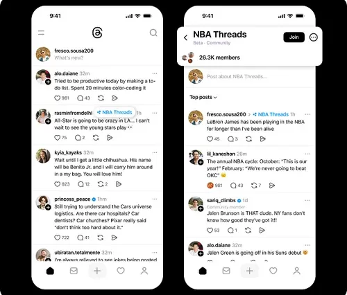Threads Opens up Topic-Based Communities to All Users