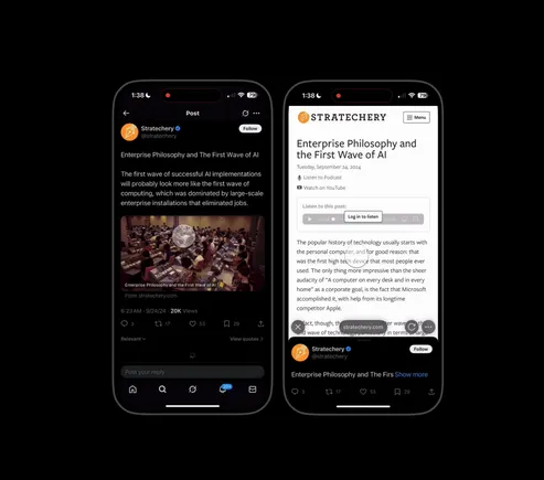 X Is Testing a New Way To Handle Links in Posts