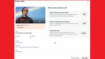 YouTube Previews Its Upcoming Likeness Detection Tool