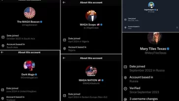 X Info Exposes Foreign Based Agitator Accounts