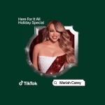 TikTok Announces Live Christmas Concert With Mariah Carey