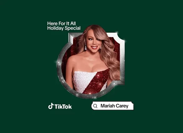 TikTok Announces Live Christmas Concert With Mariah Carey