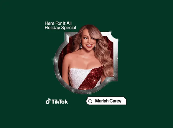 TikTok Announces Live Christmas Concert With Mariah Carey