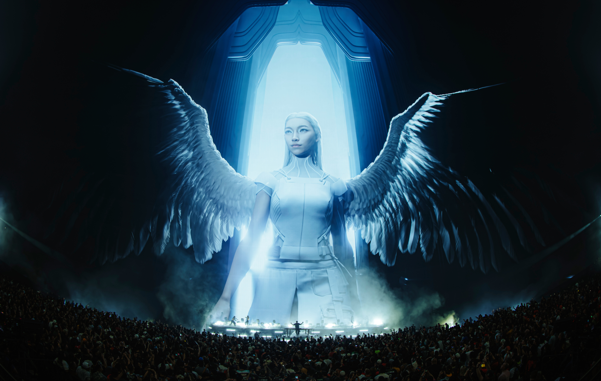 Illenium and Bring Me The Horizon live experience at Las Vegas' Sphere