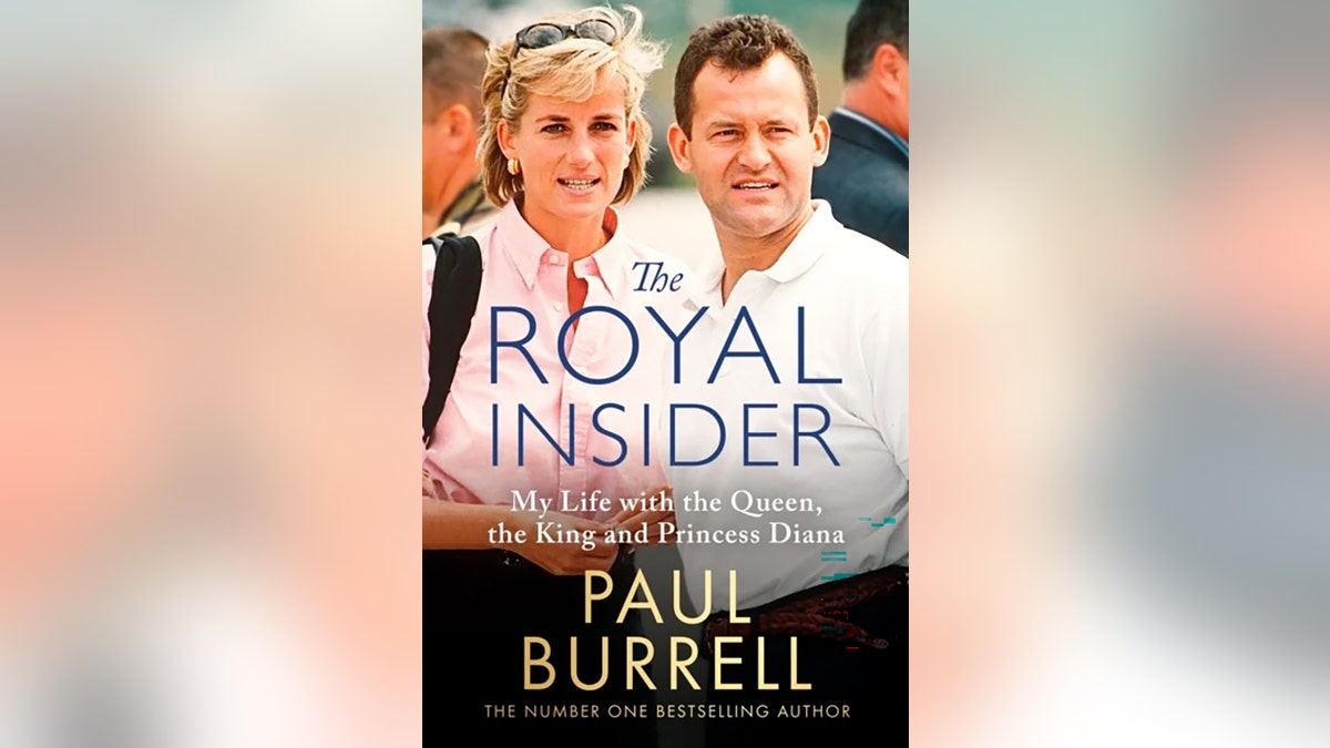 Book cover for Paul Burrell's The Royal Insider.
