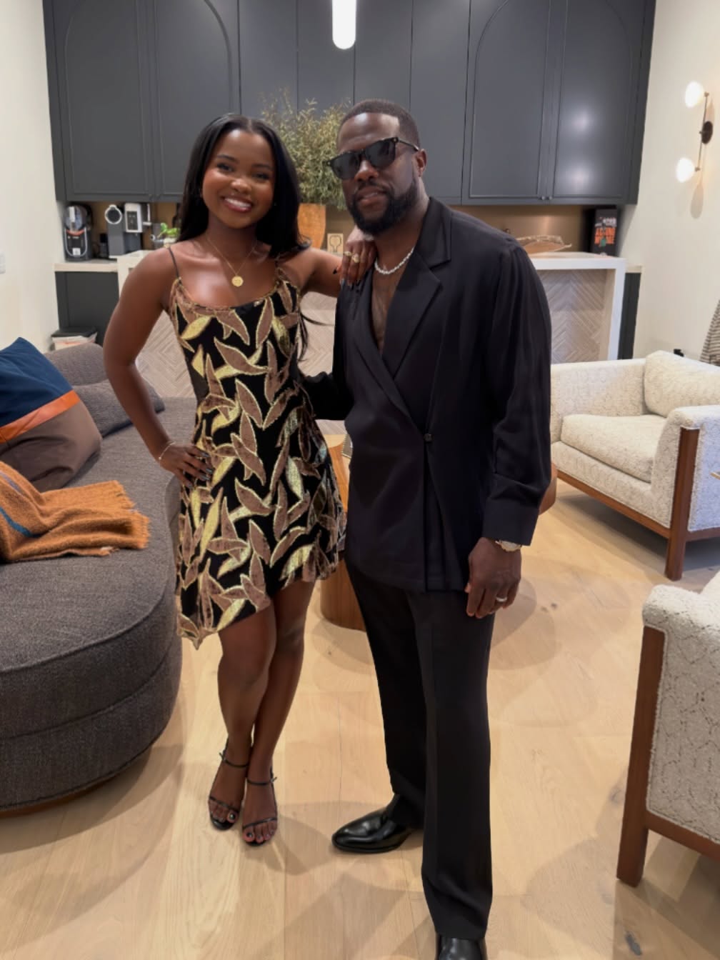Heaven, Kevin Hart’s firstborn, celebrates her 21st birthday with her dad.