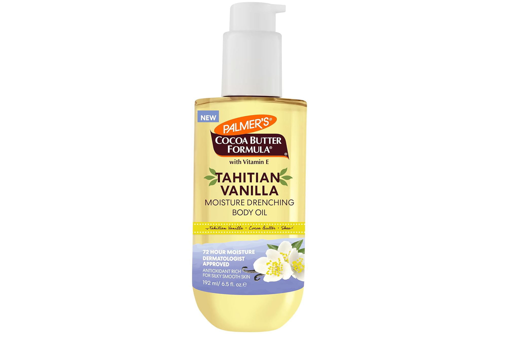 Palmer's Cocoa Butter Formula with Vitamin E Tahitian Vanilla Moisture Drenching Body Oil, 192 ml