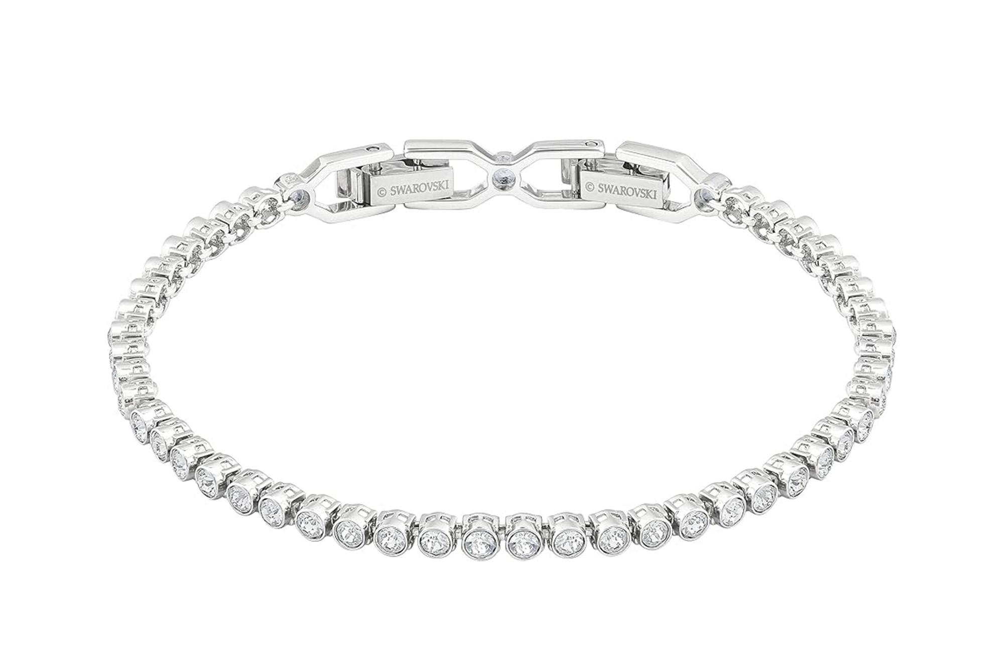 A tennis bracelet