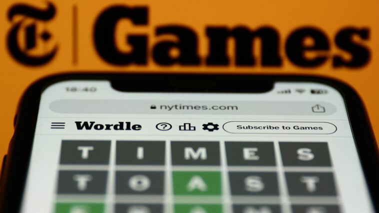 Today's Wordle answer and hints for #1743 on March 28