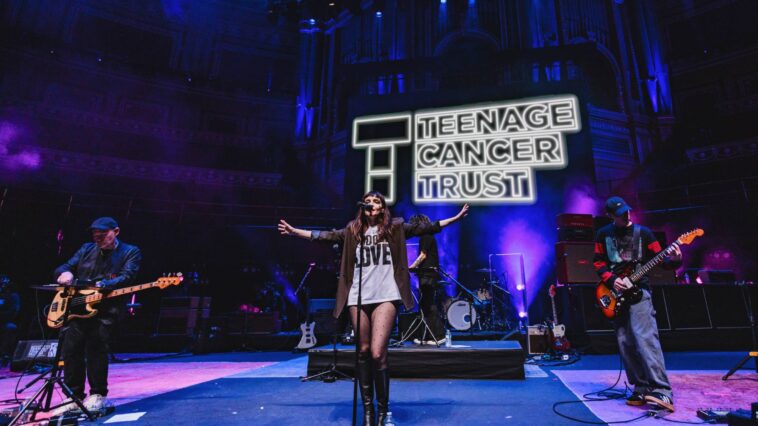 Watch Chvrches debut heavy new song 'Conman' at Robert Smith's Teenage Cancer Trust shows at Royal Albert Hall