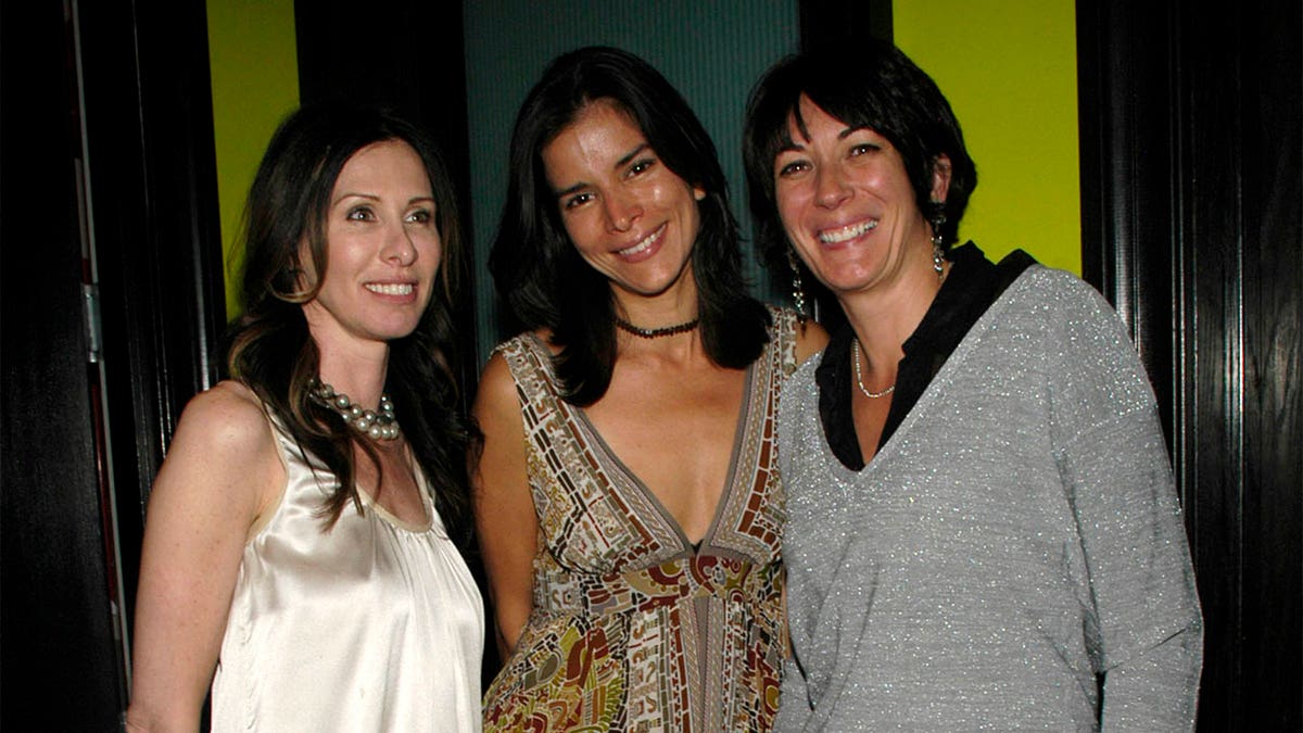 Carole Radziwill, Patricia Velasquez and Ghislaine Maxwell