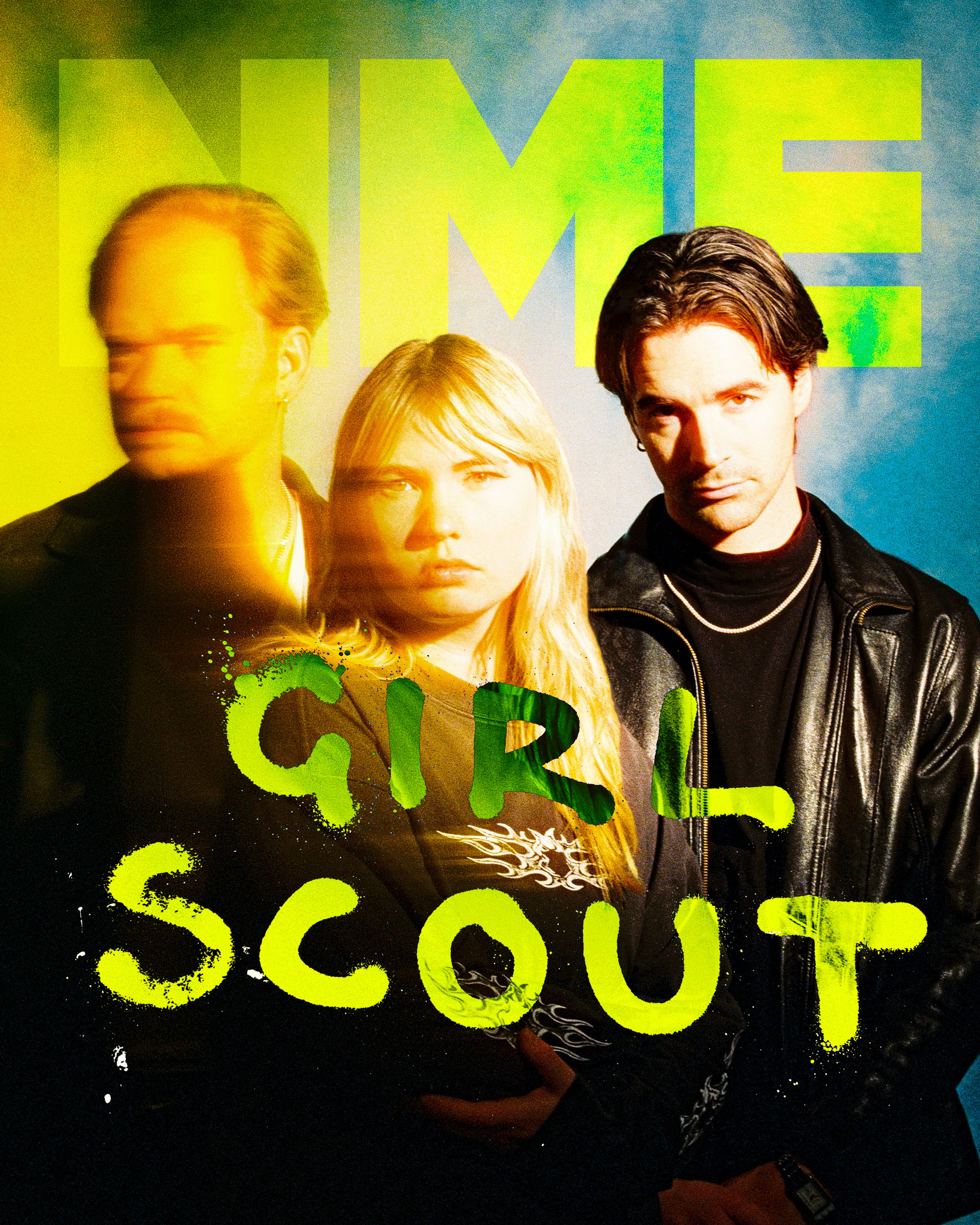 Girl Scout on The Cover of NME (2026), photo by Jakob Ekvall