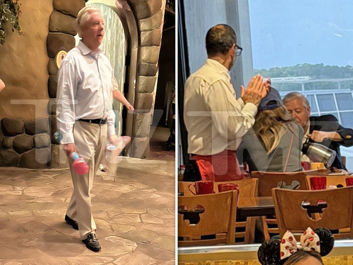 lindsey graham at disney world tmz 1