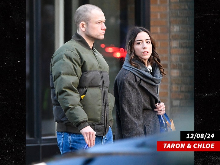 taron egerton and chloe bennet the image direct 1