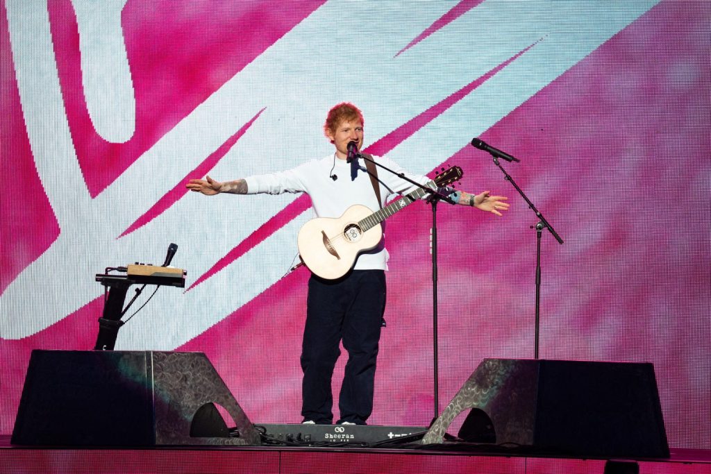 Ed Sheeran Loops Back to No. 1 on Monthly Boxscore Recap