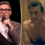 Jon Hamm denies using a 'butt double' during steamy 'Your Friends & Neighbors' Season 2 appearance