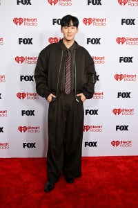 Kevin Woo at the 2026 iHeartRadio Music Awards held at Dolby Theatre on March 26, 2026 in Los Angeles, California.