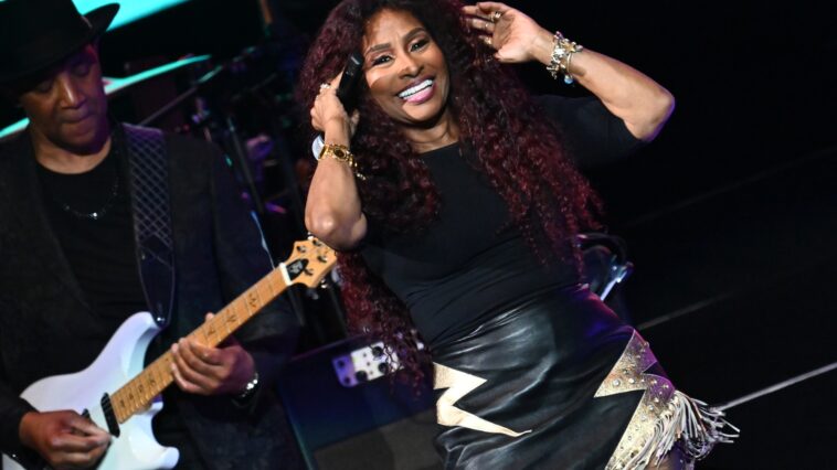 Chaka Khan says today's pop stars are using "butts and body parts" to "compensate for what they don’t have"
