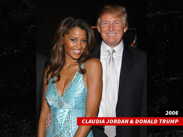 claudia jordan and donald trump getty 1