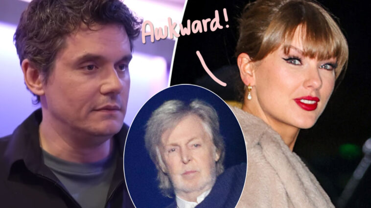 Close Call! Exes Taylor Swift & John Mayer Almost Ran Into Each Other At Paul McCartney Concert!