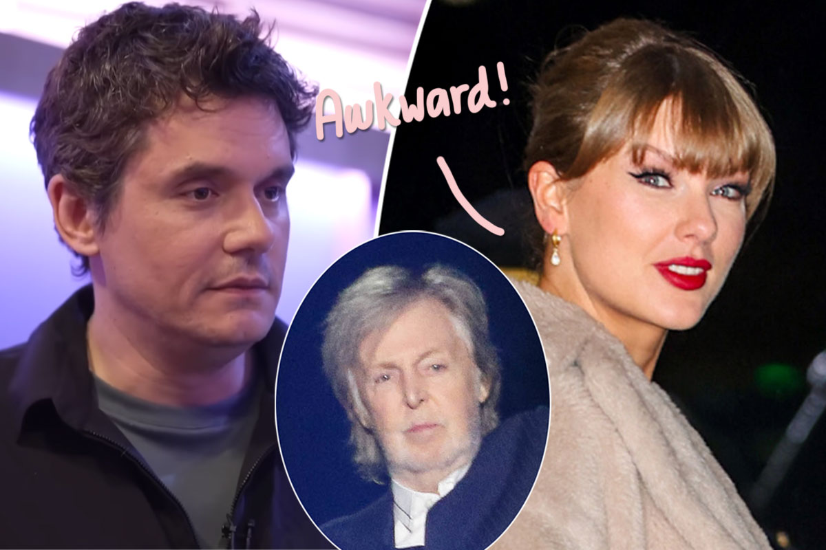 Close Call! Exes Taylor Swift & John Mayer Almost Ran Into Each Other At Paul McCartney Concert!