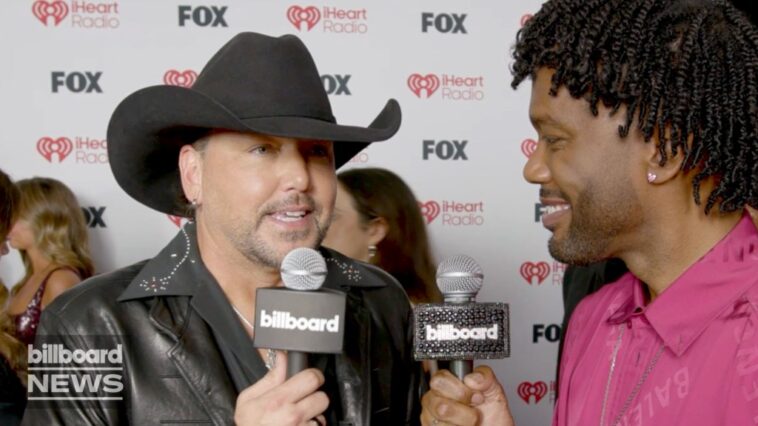 Jason Aldean On New Album ‘Songs About Us’ Coming Out in April & Touring in the Summer | iHeartRadio Music Awards 2026