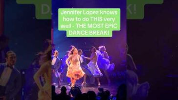 Jennifer Lopez Knows How To Do THIS Very Well - THE MOST EPIC DANCE BREAK!