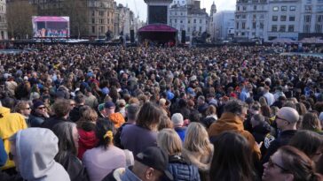 Jessie Ware, Katy B and Billy Bragg among performers at huge anti-far right protest in London