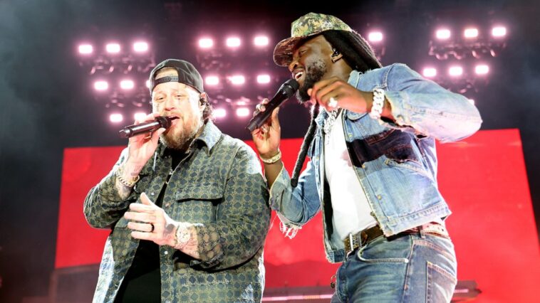 Shaboozey & Jelly Roll's 'Amen' a Rare Multi-Week No. 1 Collab