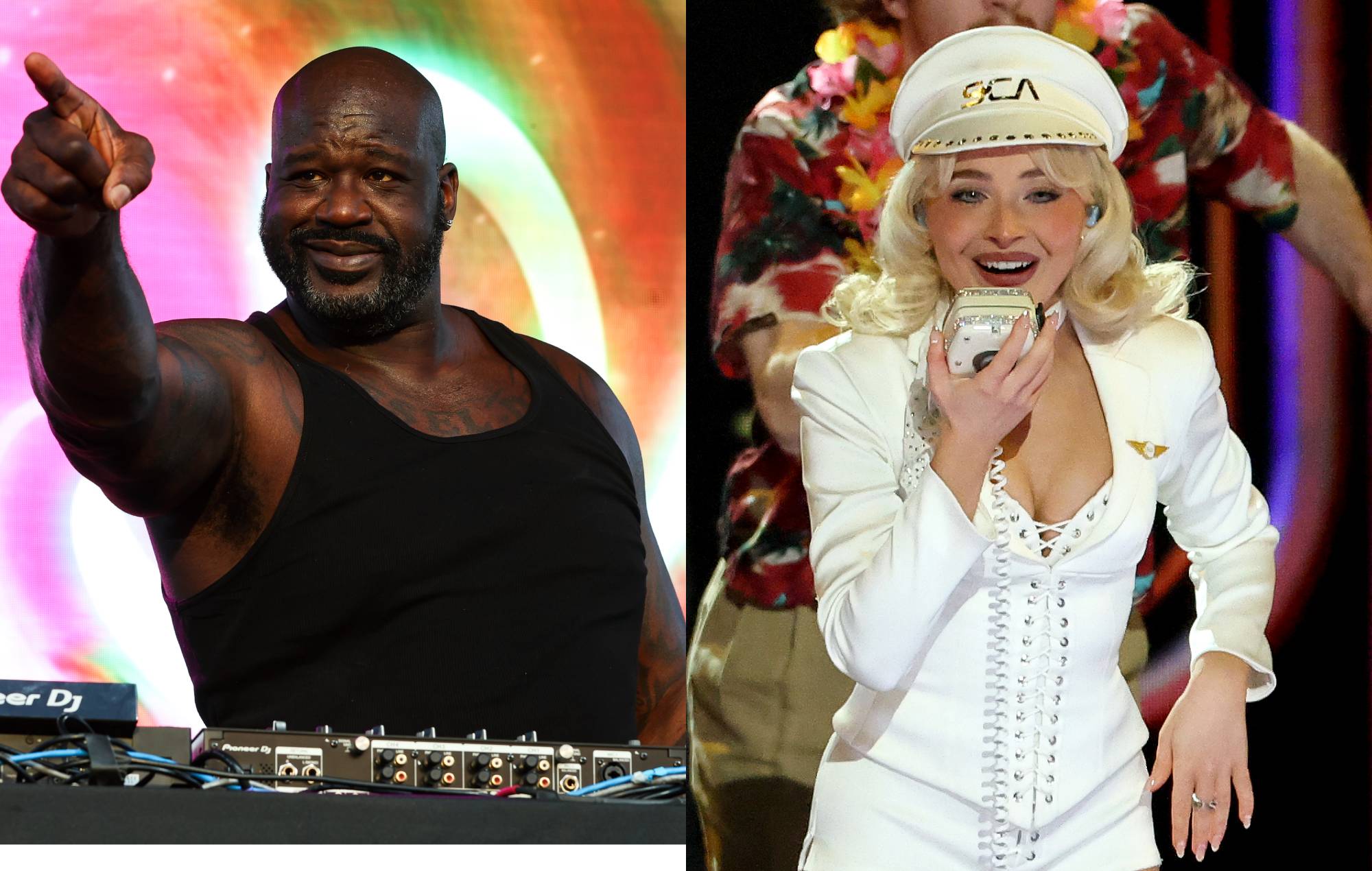 Shaquille O’Neal responds to viral rumour he sent "horny" DMs to Sabrina Carpenter about bottling her farts for cologne