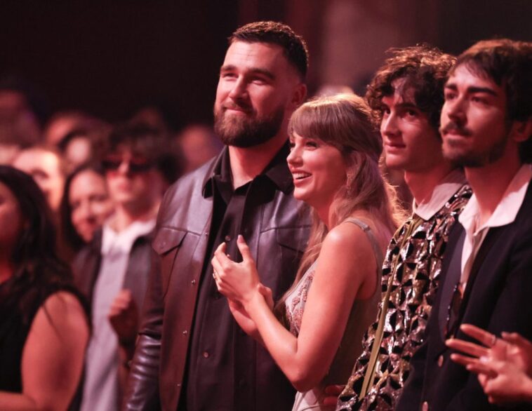Taylor Swift & Travis Kelce Make Awards Show Debut at iHeart Awards