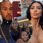 The Real Reason Kim Kardashian Brought Her Kids To Japan With Lewis Hamilton!