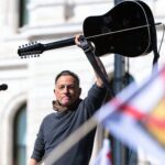 Watch Bruce Springsteen play 'Streets Of Minneapolis' at anti-Trump 'No Kings' protest in Minnesota