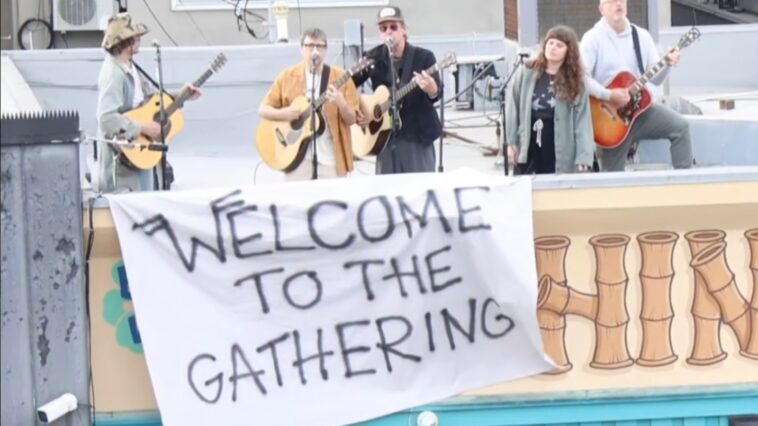 Weezer Play Pop-Up Rooftop Gig to Mark 'The Gathering' Tour