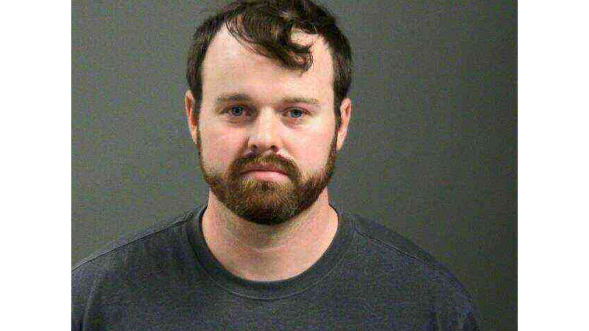 Joseph Duggar's mugshot after arrest