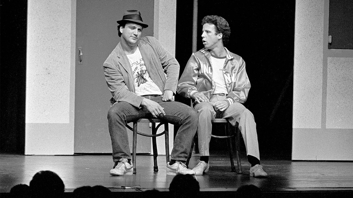 Jim Belushi performs with Second City