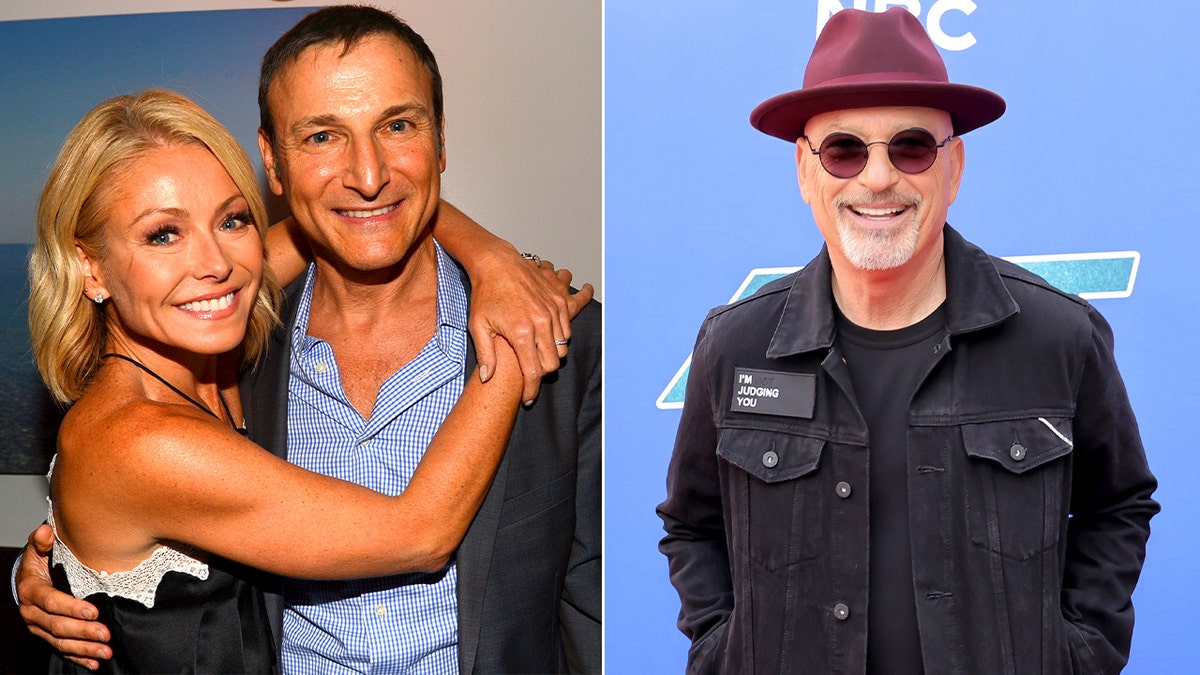 Kelly Ripa, Michael Gelman and Howie Mandel