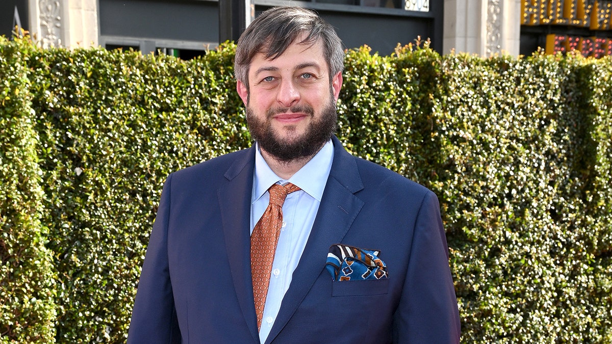 Eugene Mirman at the Los Angeles premiere of "The Bob's Burgers Movie" in May 2022.