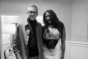 L-R: Matthieu Tessier, Aya Nakamura