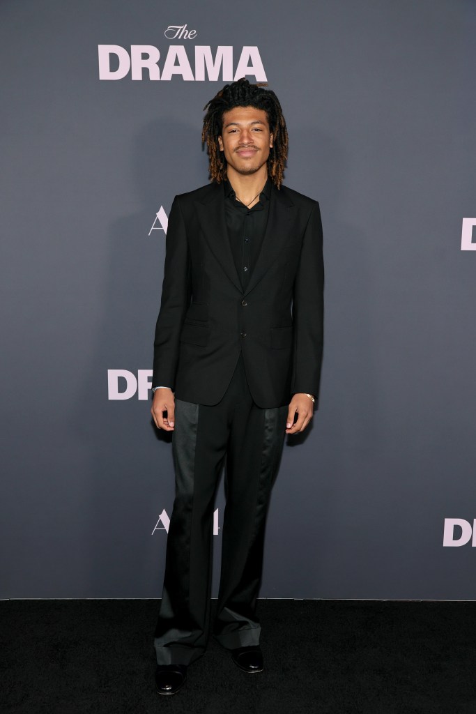 Henry Samuel attends the premiere of "The Drama" 