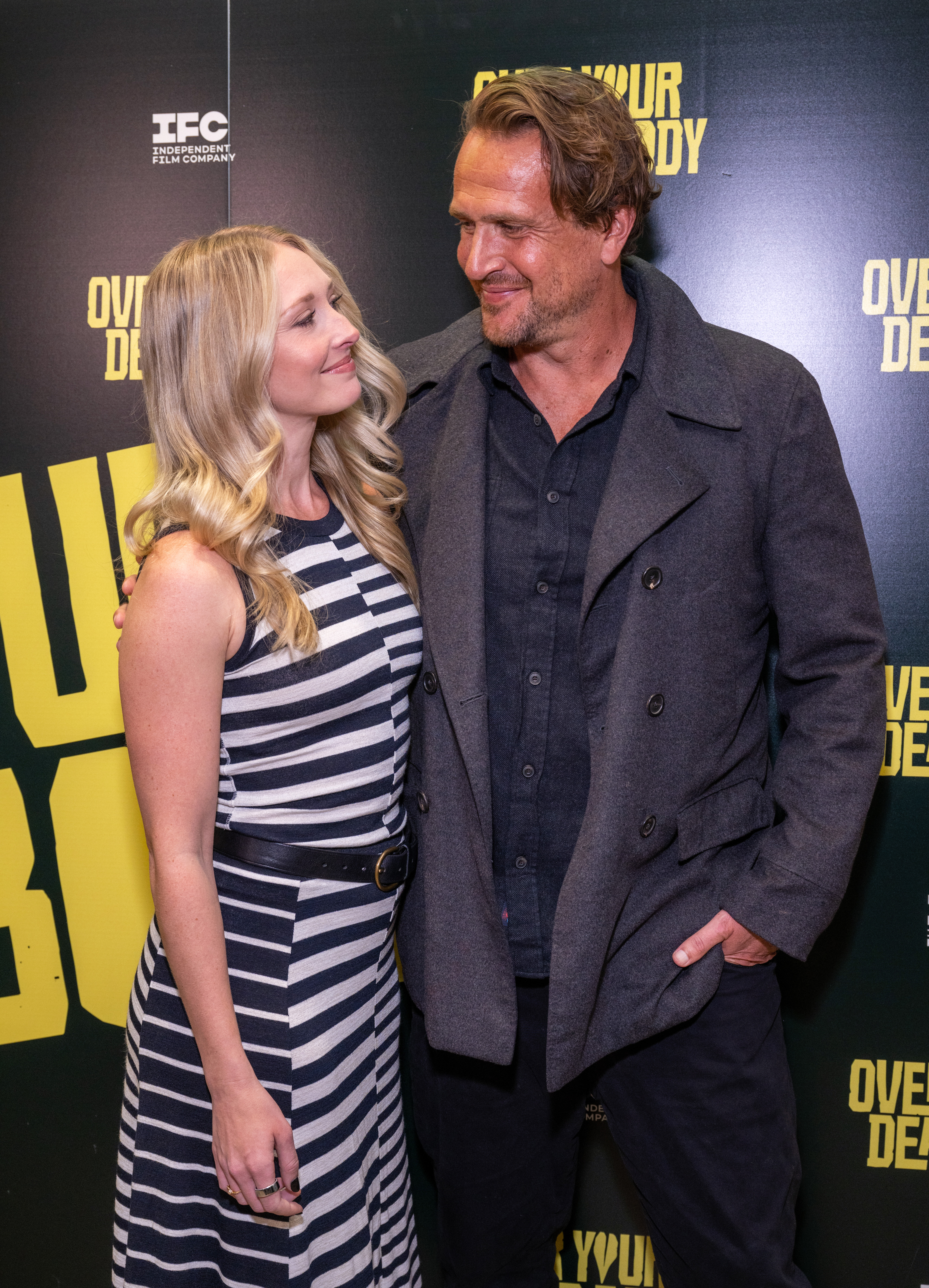 Jason Segel, who starred in 2012’s “The Five-Year Engagement,” and his fiancée of only 10 months,  Kayla Radomski, attend the LA premiere of his movie “Over Your Dead Body.”